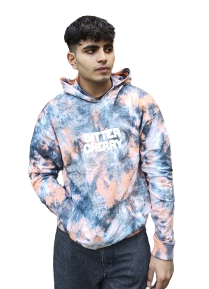 Peach fizz unisex hoodie