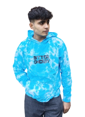 Blue Lagoon tie dye hoodie