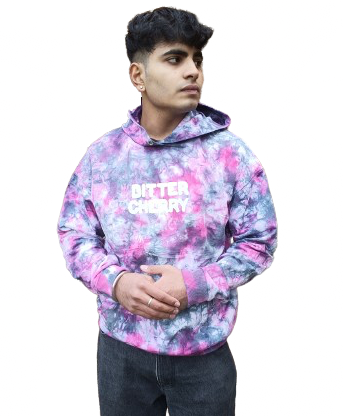berry bliss tie dye hoodie