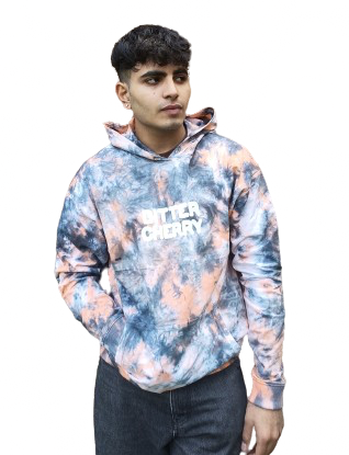 Peach fizz unisex hoodie