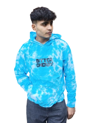 Blue Lagoon tie dye hoodie