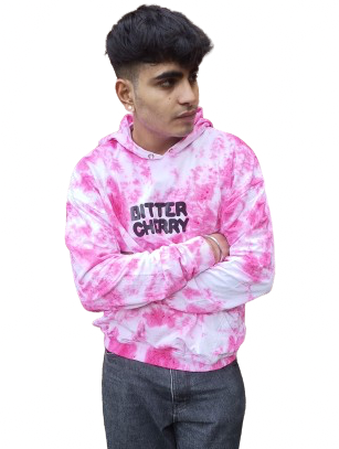 Berry Blush tie dye Hoodie