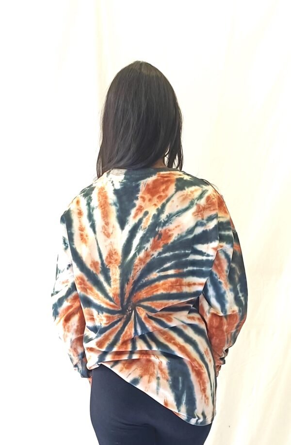 Umber mix spiral sweatshirt - Image 3