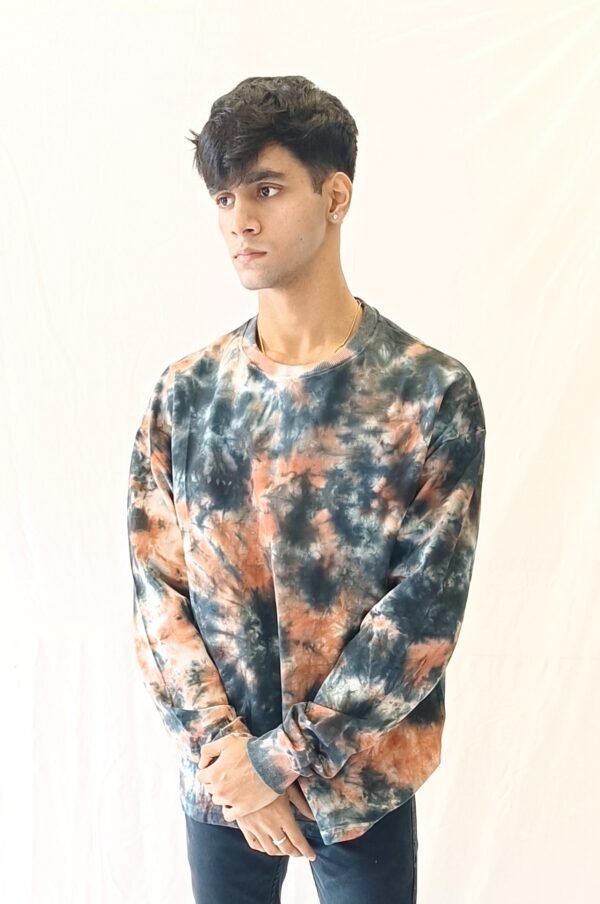 Umber mix scrunch sweatshirt - Image 2