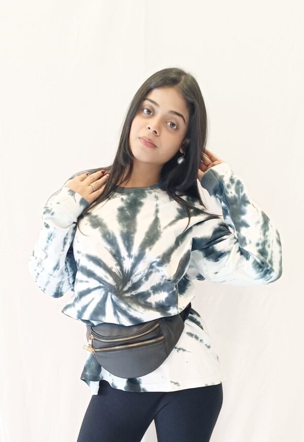 Black  spiral sweatshirt - Image 3