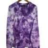 Purple scrunch sweatshirt