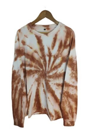 Umber spiral sweatshirt