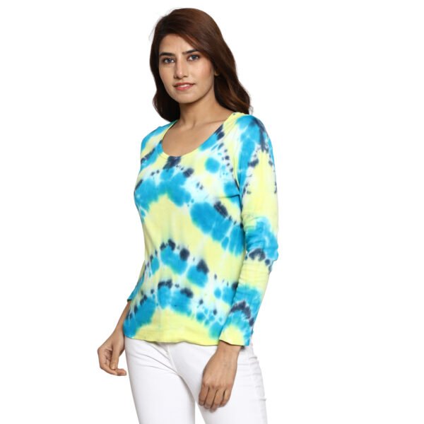 Sparkle tie dye tee