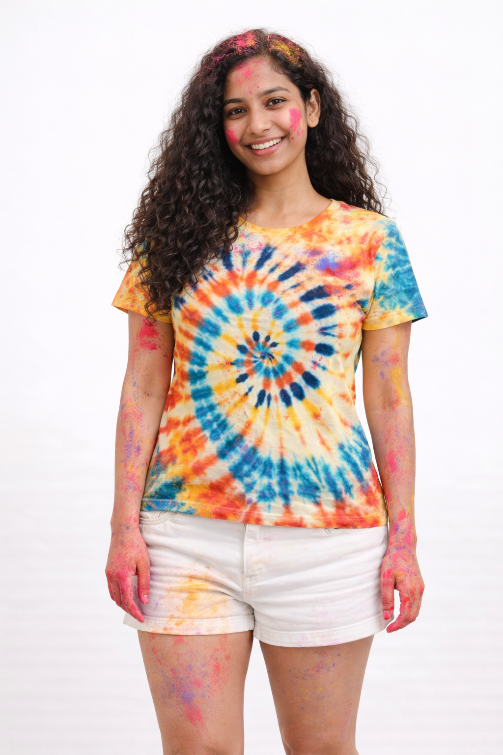 Holi Tie dye Tee