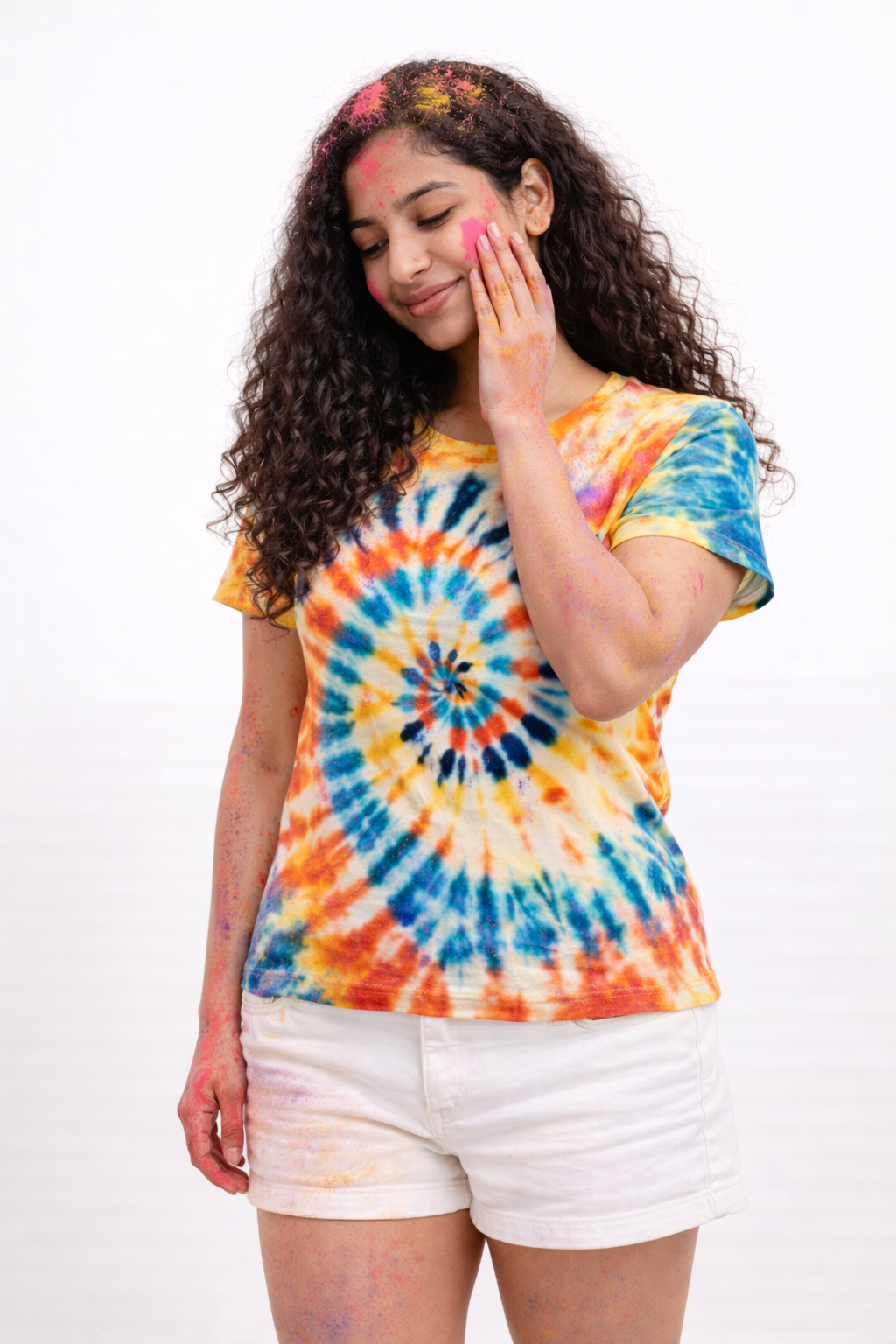 Dahlia tie dye Tee