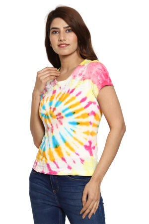 Blossom tie dye t-shirt