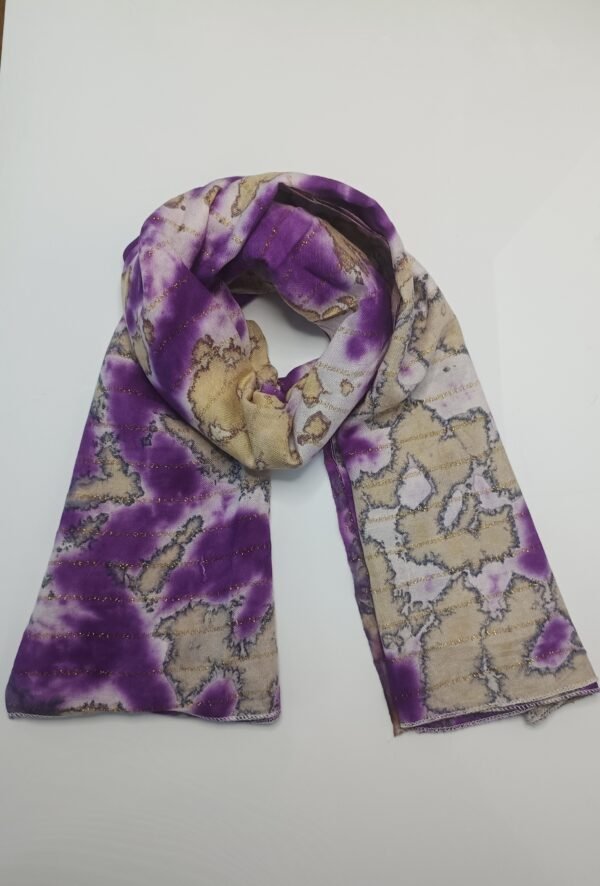 purple festive finishing