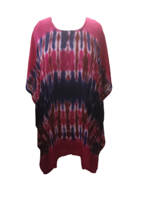 Cotton candy kaftan front