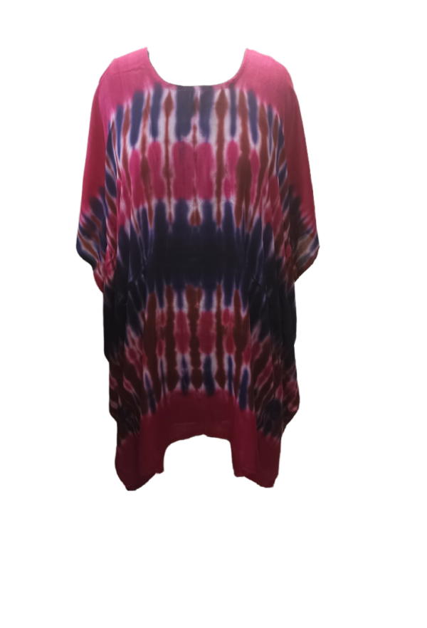 Cotton candy kaftan front