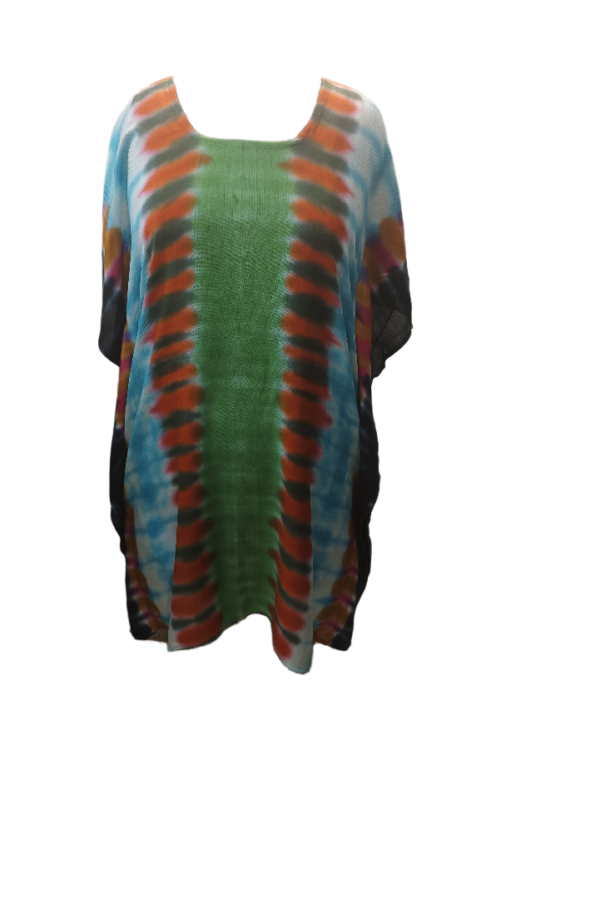 Kiwi crush kaftan front