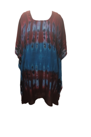 Midnight mint kaftan front