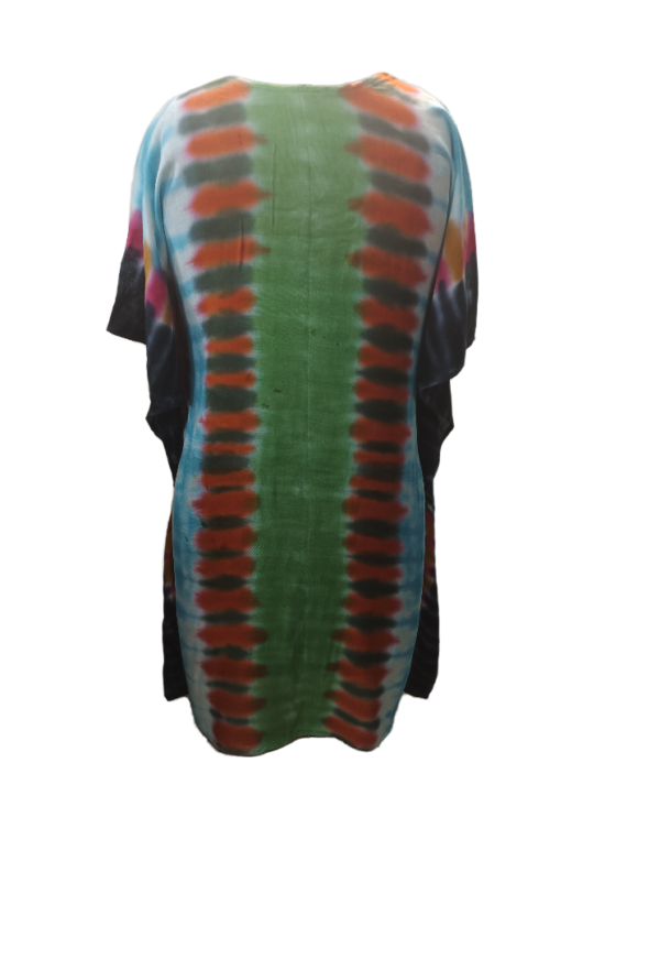 Kiwi crush kaftan back