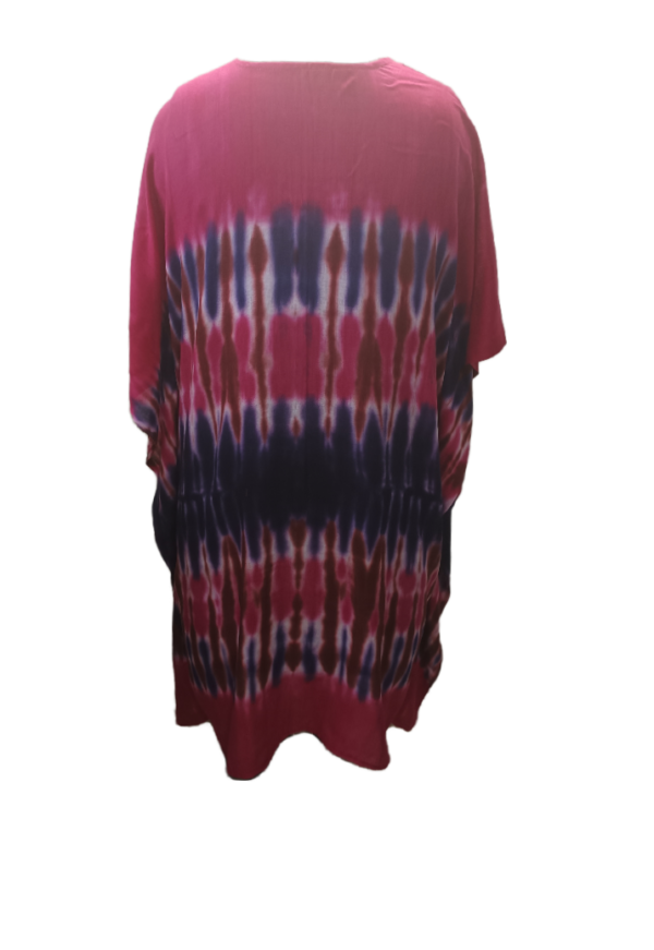 cotton candy kaftan back