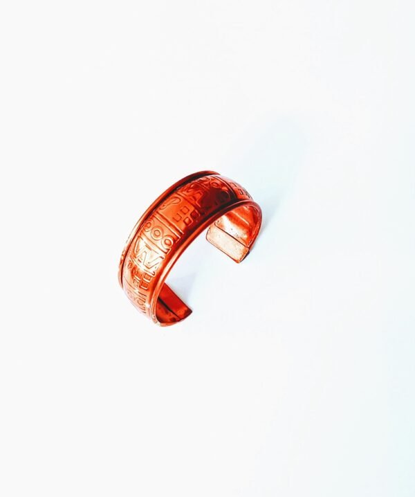statement red bangle