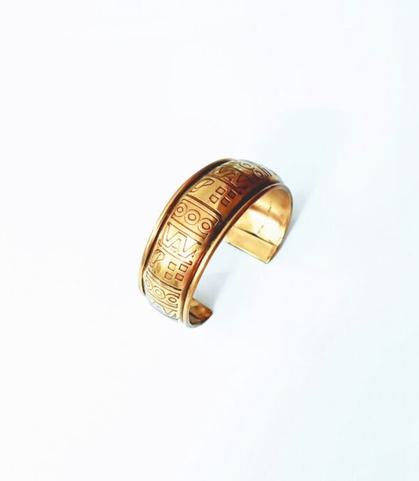 statement yellow bangle