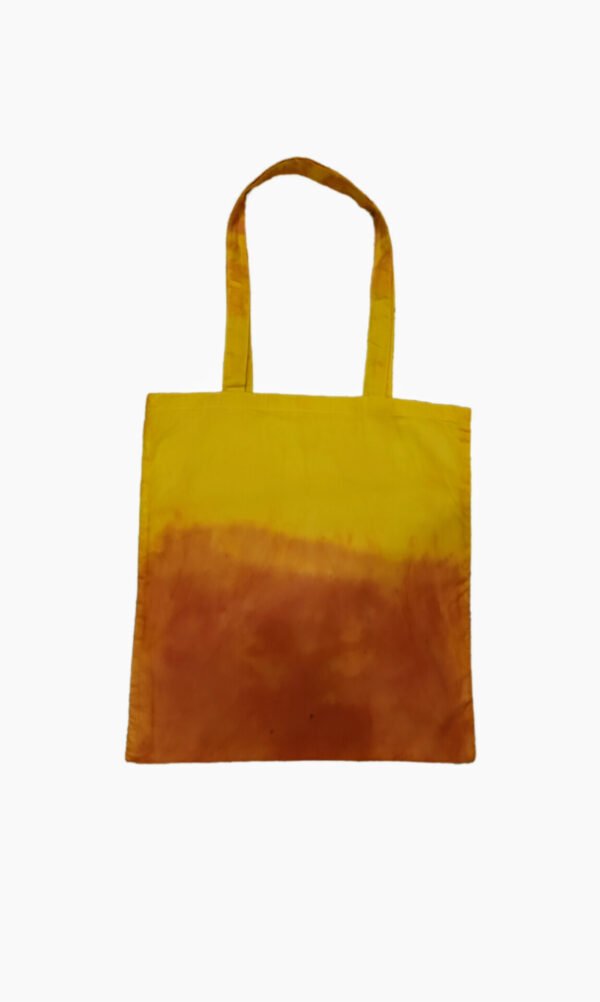 yellow-orange tote
