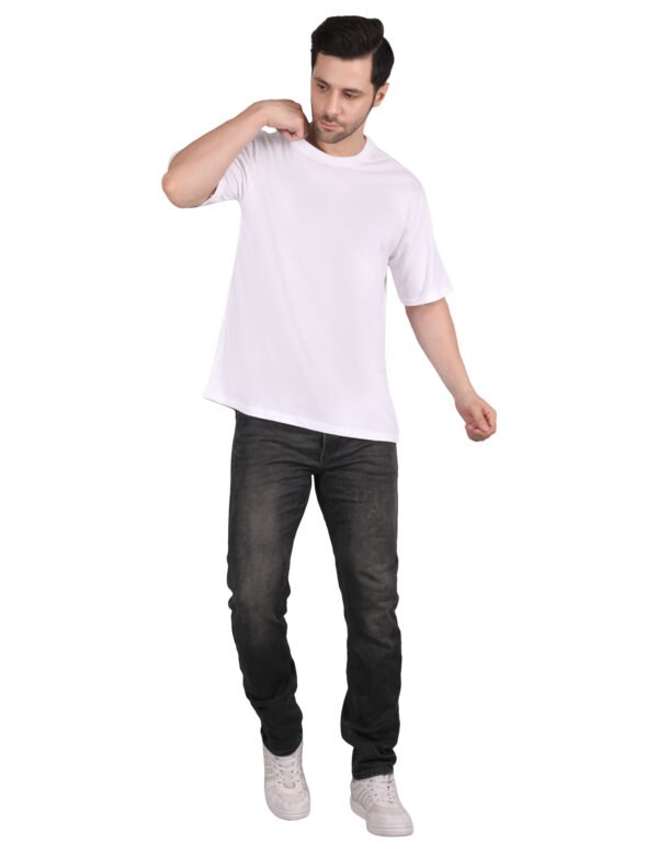 white t-shirt (unisex) - Image 3
