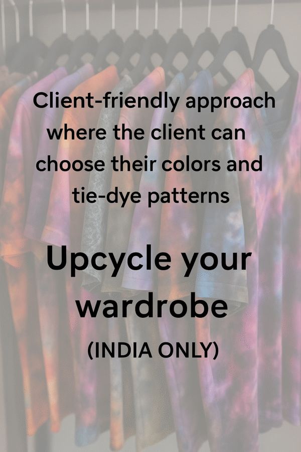 upcycle tie dye