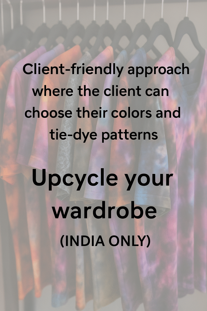 upcycle tie dye