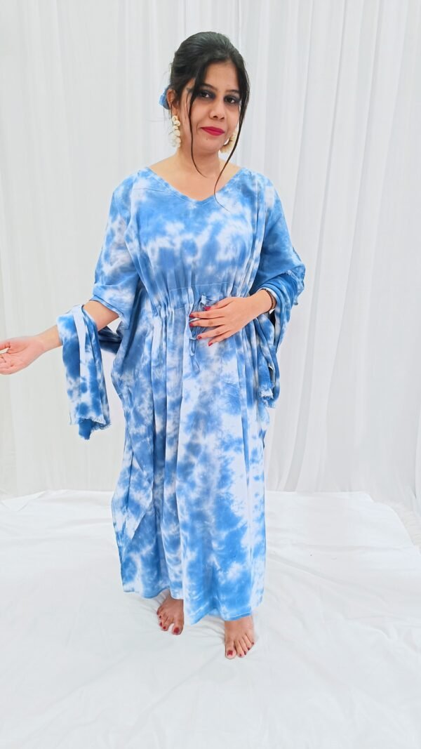 Smoke Blue Stole - Image 2