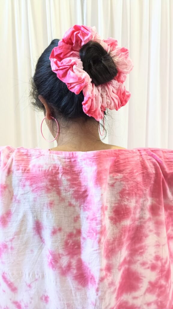 Blush bind Scrunchy